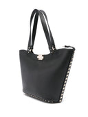 Valentino Garavani Rockstud Small Leather Tote Bag