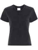Courreges Pre Logo Cotton T Shirt