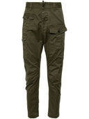 Pantaloni cargo di cotone dsquared2