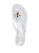 Sandalias de tanga de gelatina de casadera