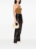 Hereu Espiga Mini Plaited Handle Leather Handbag