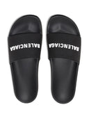 Balenciaga Logo Pool Slides