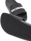 Balenciaga Logo Pool Slides