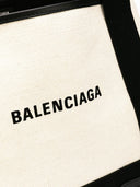 Balenciaga Navy Cabas Small Tote Bag