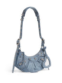 Balenciaga le Cagole XS Bolso de cuero de mezclilla