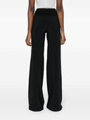 Pantaloni di miscela di seta Rick Owens