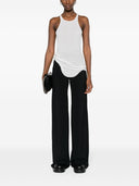 Pantaloni di miscela di seta Rick Owens