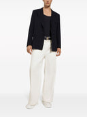 Dolce & Gabbana Linen Double Breasted Jacket