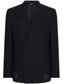Dolce & Gabbana Linen Double Breasted Jacket