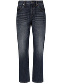 Dolce & Gabbana Slim Denim Cotton Jeans