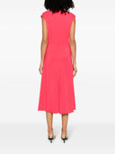 Forte Forte Stretch Crepe Cady Midi Dress