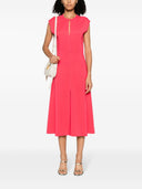 Forte Forte Stretch Crepe Cady Midi Dress