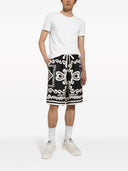 Dolce & Gabbana Marina 인쇄 실크 반바지