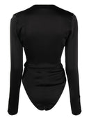 Forte Forte Stretch Silk Satin Long Sleeves Body