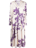 Forte Forte Printed Cotton Long Dress