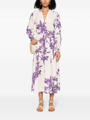 Forte Forte Printed Cotton Long Dress