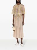 Forte Forte Printed Cotton And Silk Blend Long Dress