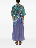 Forte Forte Printed Cotton And Silk Blend Long Dress