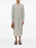 Forte Forte Striped Taffetas Chemisier Dress