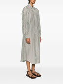 Forte Forte Striped Taffetas Chemisier Dress