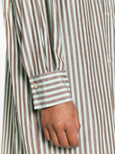 Forte Forte Striped Taffetas Chemisier Dress