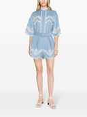 Camicia di cotone ricamata Zimmermann