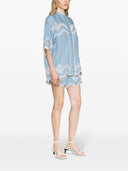 Camicia di cotone ricamata Zimmermann