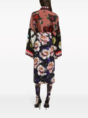 Dolce & Gabbana Flower Print Silk Shirt