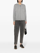 Brunello Cucinelli Cotton Zip Up Hoodie