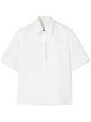 Jil Sander plus katoenen poloshirt