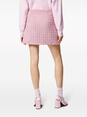Versace Tweed Mini Skirt