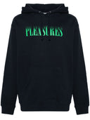 Pleasures Logo Cotton Hoodie