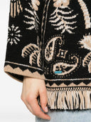 Alanui Lush Nature Foulard Cotton Blend Cardigan