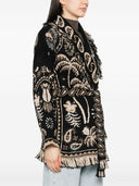 Alanui Lush Nature Foulard Cotton Blend Cardigan