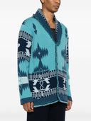 Alanui Ikon Jacquard Cashmere Cardigan