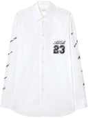 Off White Logo Cotton Overshirt