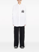 Off White Logo Cotton Overshirt