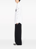 Off White Logo Cotton Overshirt