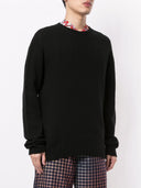 Palm Angels Logo Wool Blend Sweater