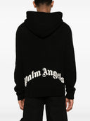 Palm Angels Logo Wool Blend Hooded Sweater