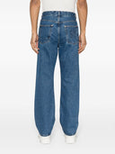 Jeans de jean denim monogrammes de Palm Angels