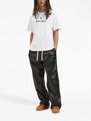 Palm Angels Logo Cotton T Shirt