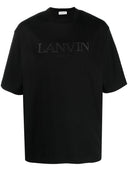 Lanvin徽标棉T恤