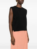 Forte Forte Stretch Crepe Cady Boxy Top