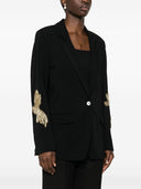 Forte Forte Embroidered Crepe Cady Jacket