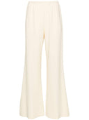 Forte Forte Stretch Crepe Cady Flared Pants