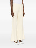 Forte Forte Stretch Crepe Cady Flared Pants