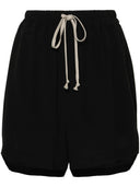 Rick Owens Silk Blend Shorts
