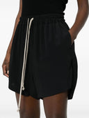 Rick Owens Silk Blend Shorts
