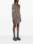 Rick Owens Silk Blend Shorts